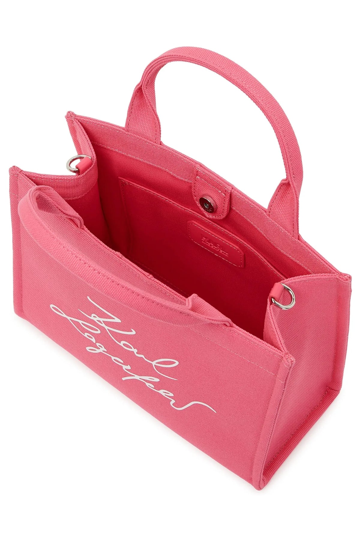 Karl Lagerfeld K/Shopper Small Tote Bag - Carmine Rose