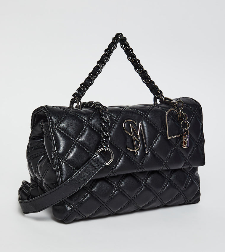 Steve Madden Quilted Flap Top Handle
