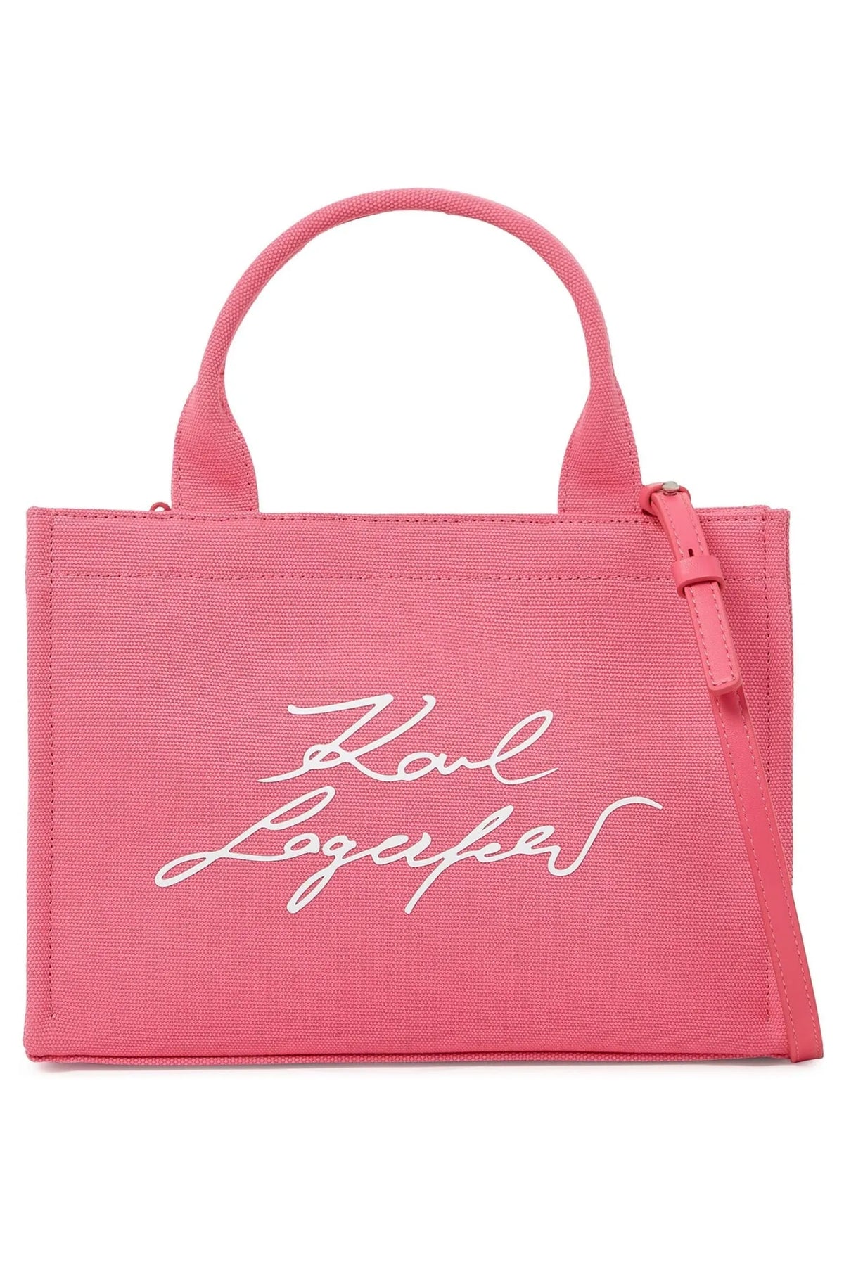 Karl Lagerfeld K/Shopper Small Tote Bag - Carmine Rose
