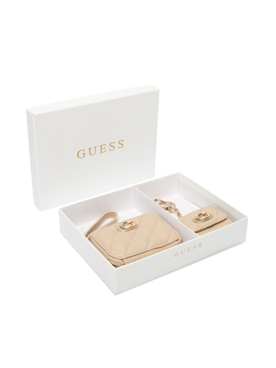 GUESS Gift Box AirPod Case and Wallet Pouch Set