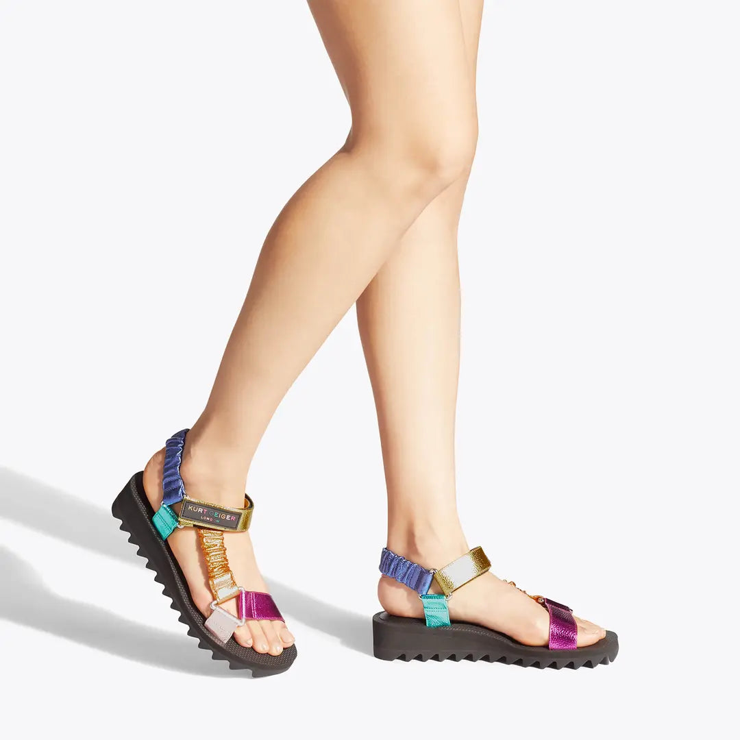 Kurt Geiger London Women's Orion Flat Sandals